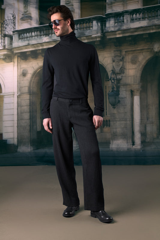 Bega - Hose in creppiger Rippenstruktur - die letzte ihrer Art