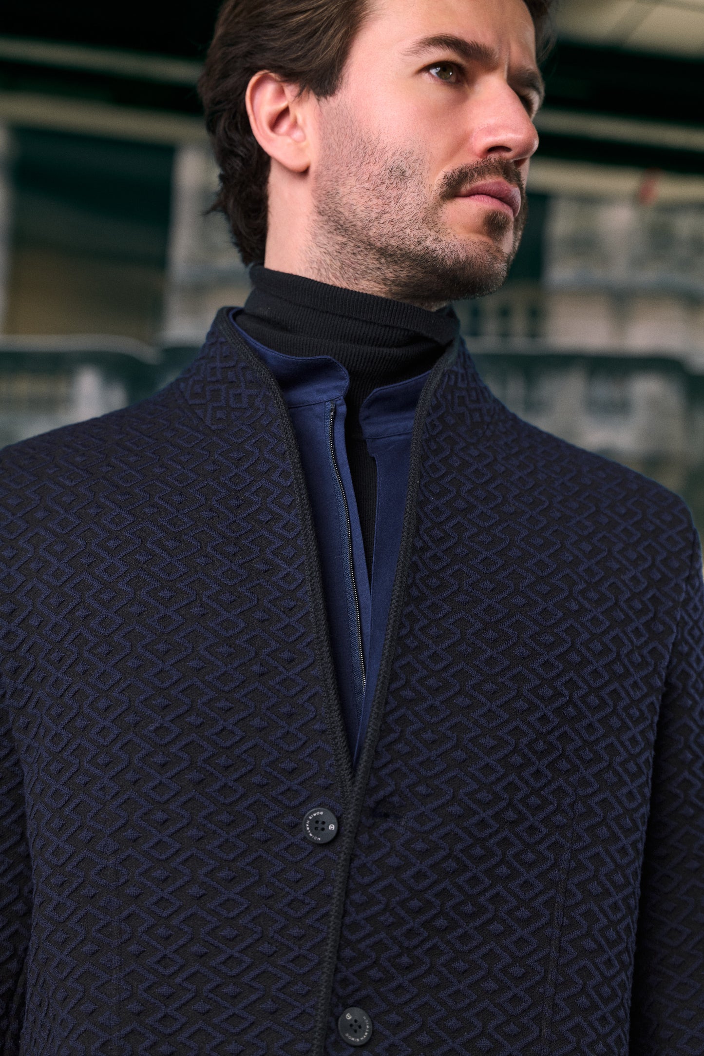 NEU: Castellano - Stricksakko in Merino-Strick