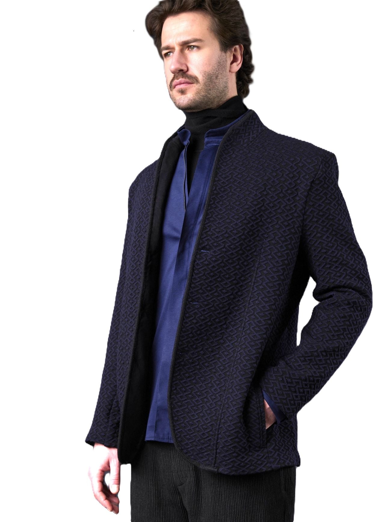 NEU: Castellano - Stricksakko in Merino-Strick