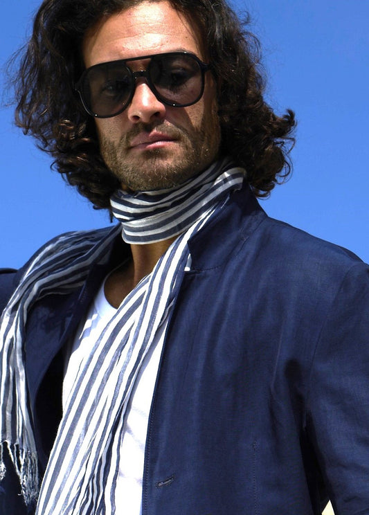 Dern - Sakko mit wandelbarem Stehkragen