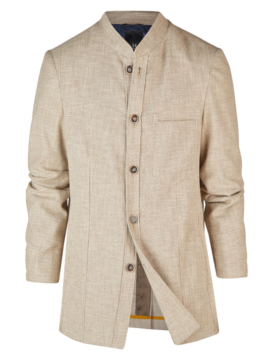 Bonarda Sand - Hemdjacke im Sakko-Style