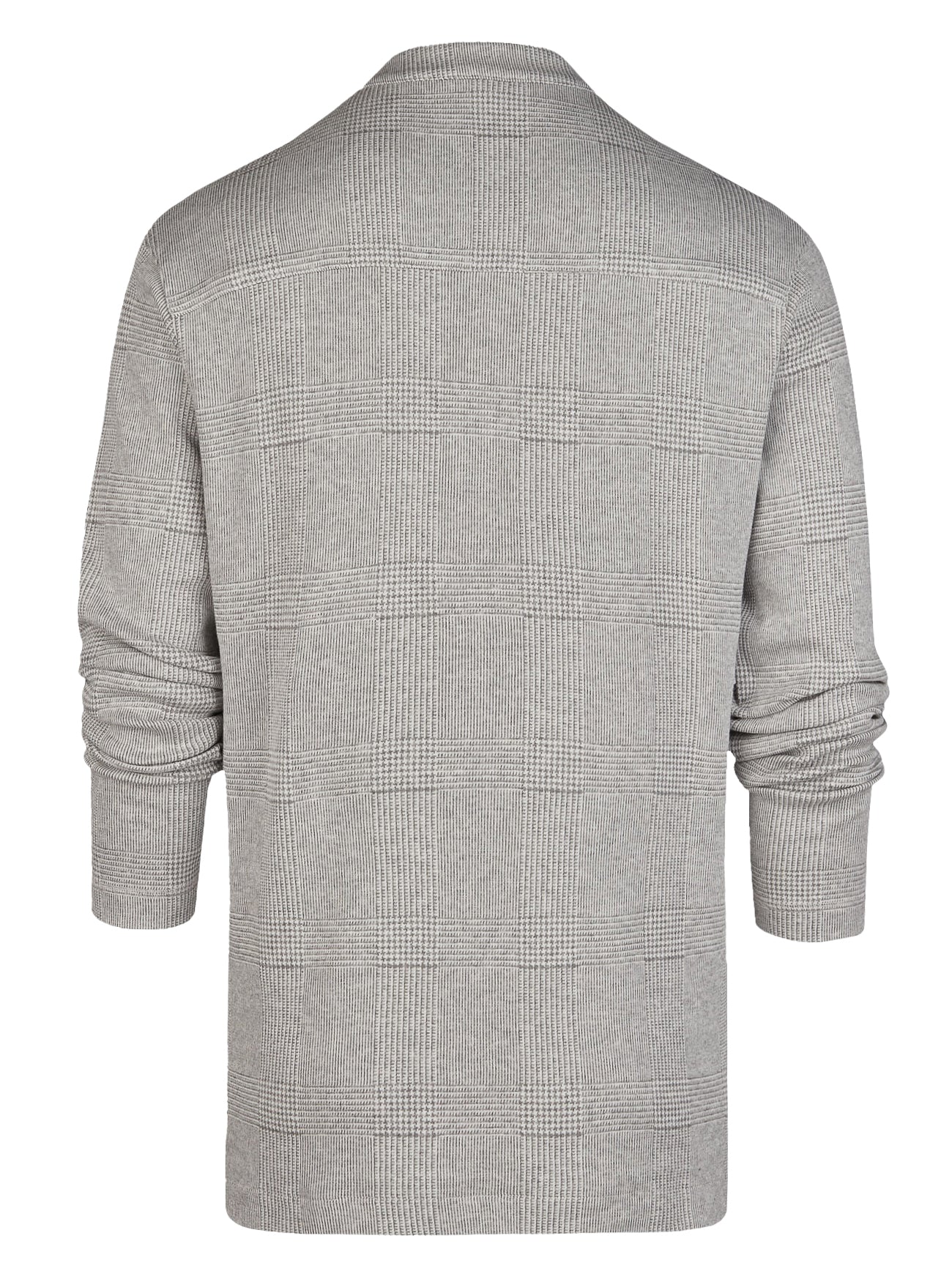 Vice - Langarmshirt im Glencheckmuster