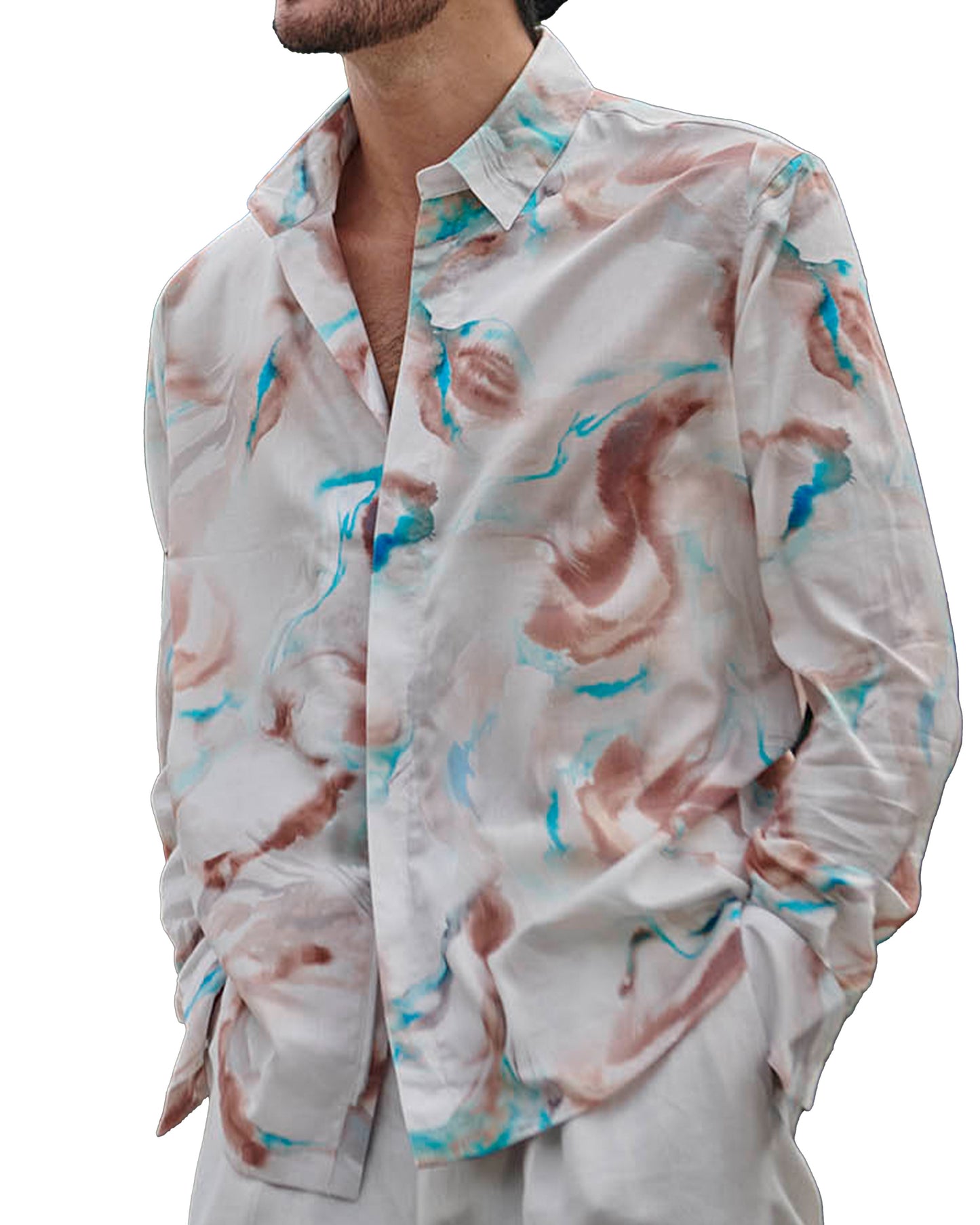 Rondinara - das Aquarellhemd