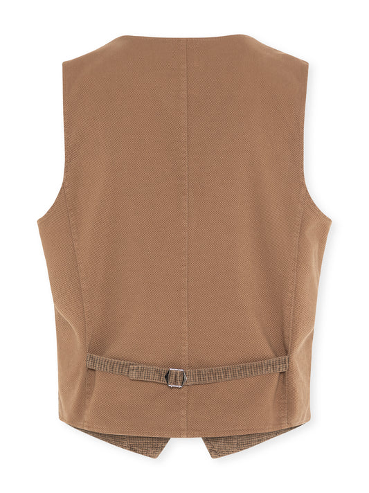 Silenos - die Microfantasia-Weste aus Velour - von SOLO LUI