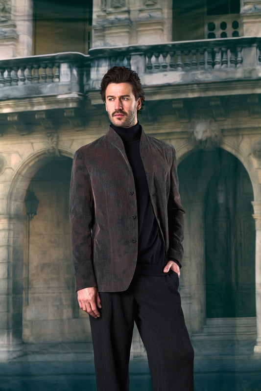 Tuturro - Sakko handgefärbt und samtig