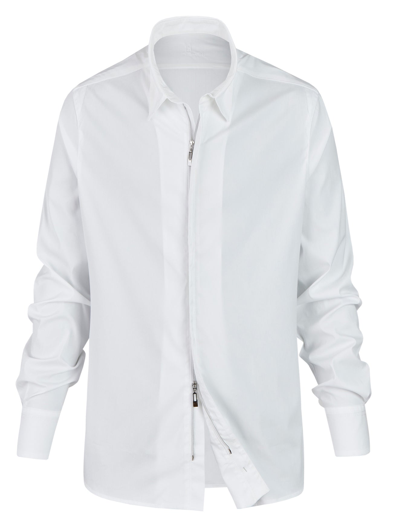 Imola - Hemd weiß mit Reißverschluss