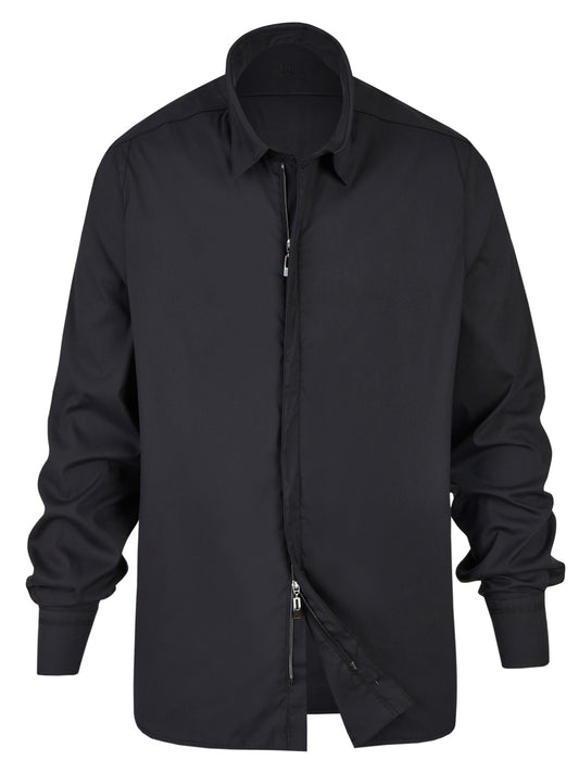 Imola - Hemd mit Reißverschluss – der HARTWICH Klassiker in schwarz
