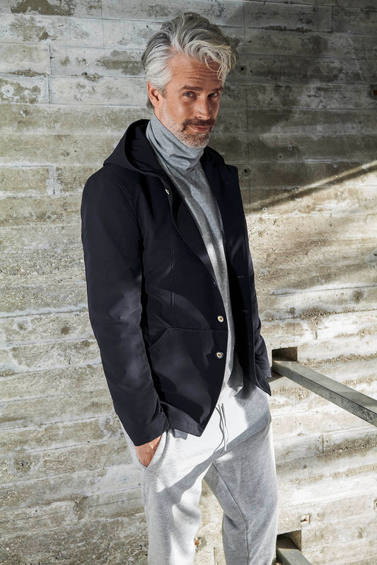 Volta - Outdoorsakko mit Kapuze