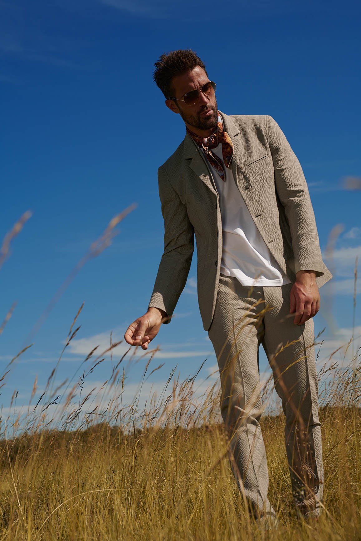 Arbatax - Sakko mit Revers und Schaleffekt