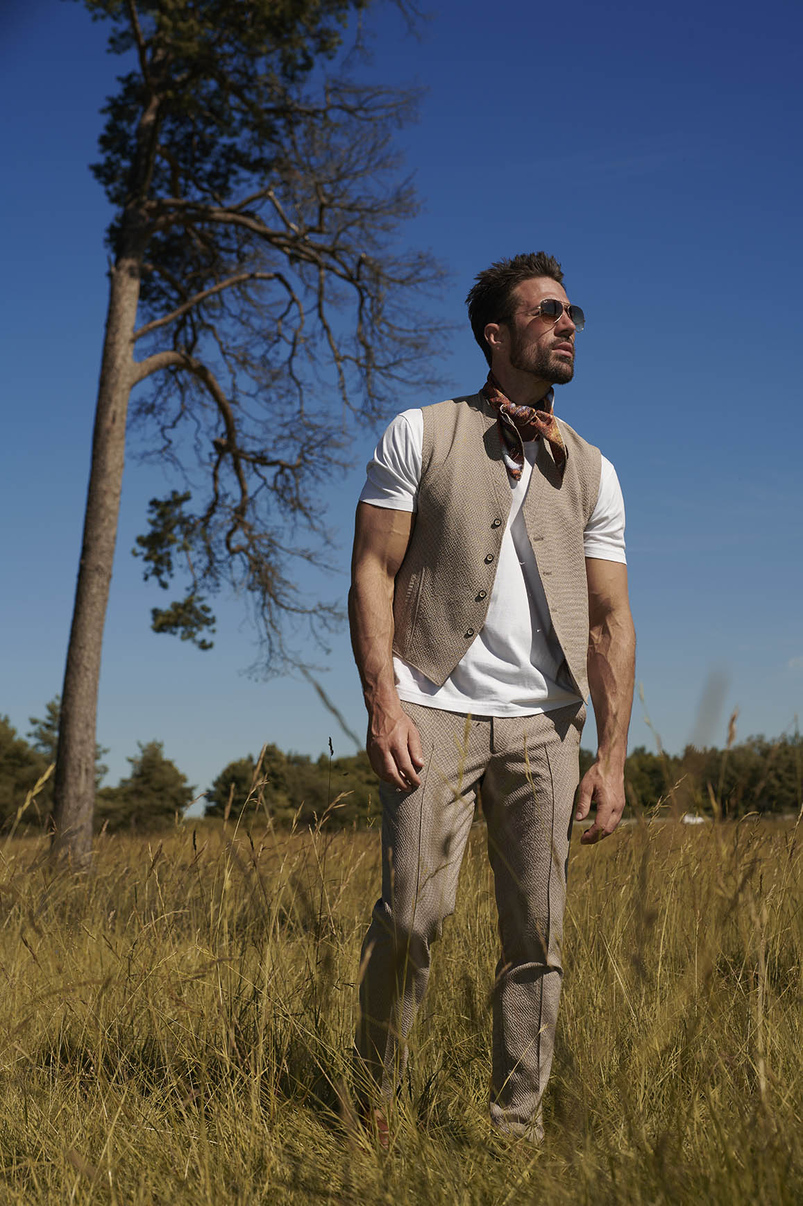 Pelosa - Weste mit Schalkragen - die letzte ihrer Art