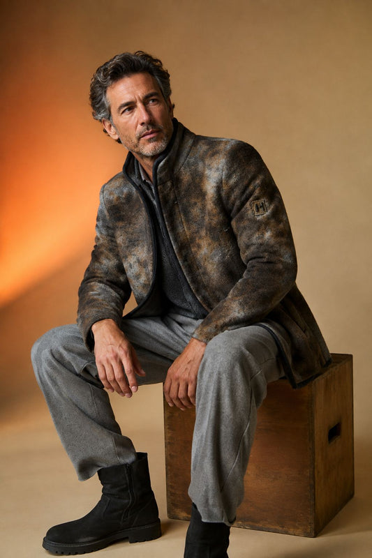 Biferno - Outdoorjacke mit Mal-Tinto-Effekt
