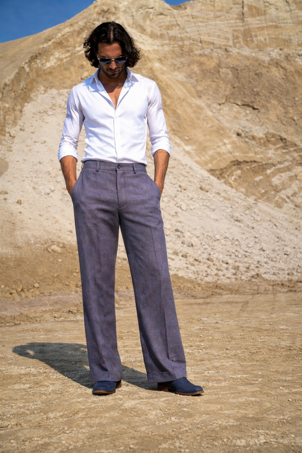 Pilato – weiter Schnitt, italienisches Leinen, moderne Silhouette
