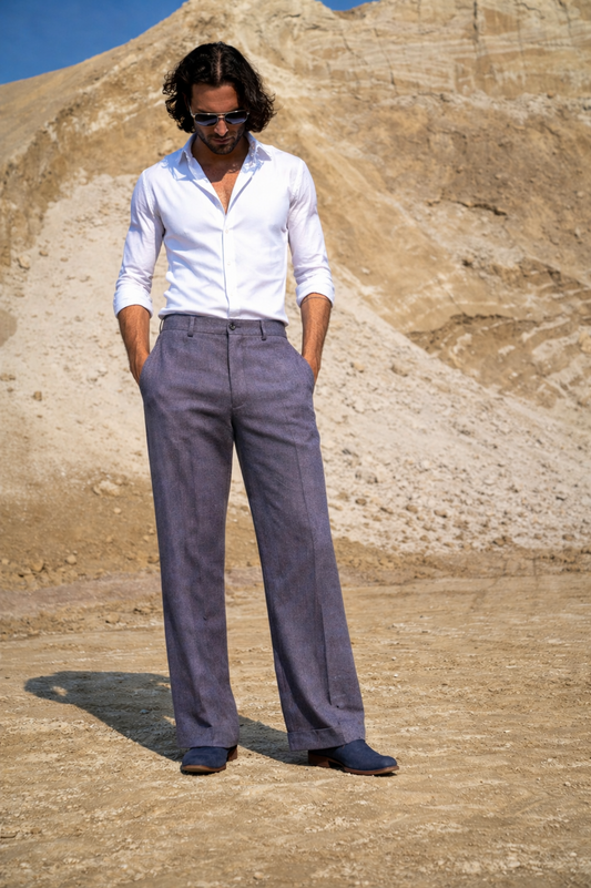 Pilato – weiter Schnitt, italienisches Leinen, moderne Silhouette
