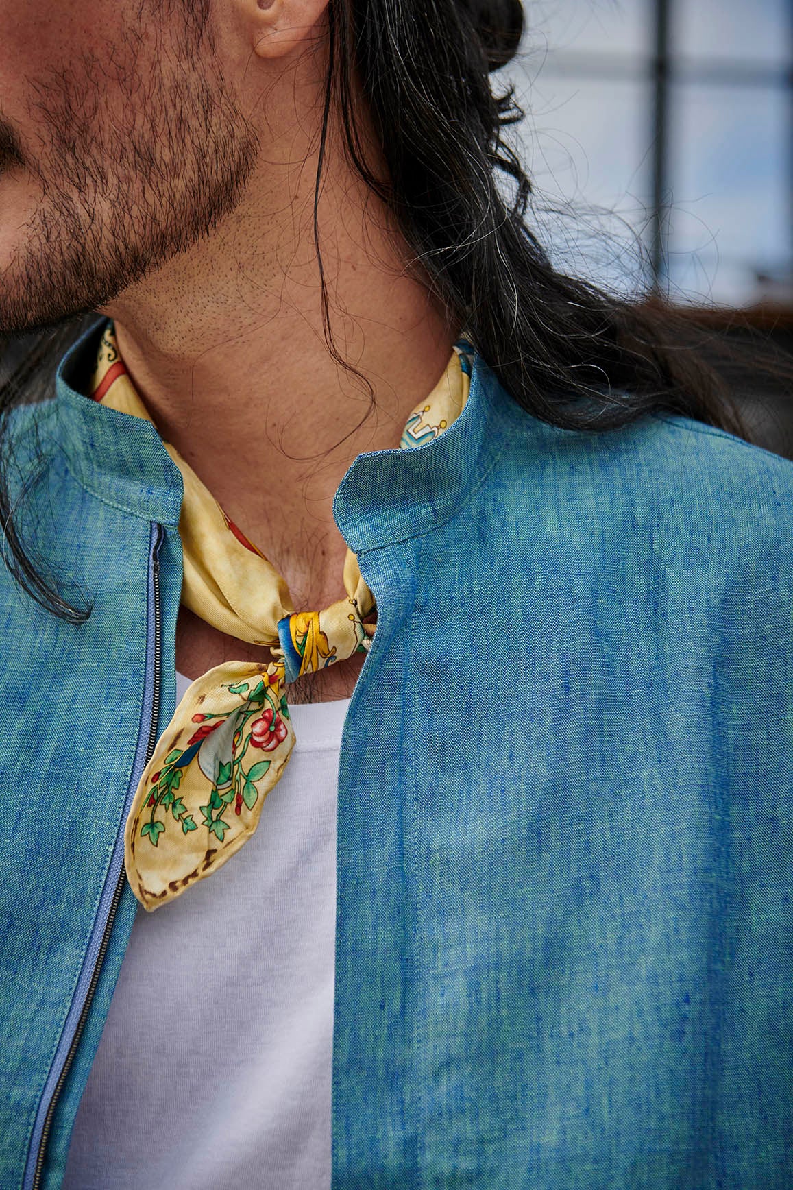 Porto -  Overshirt aus irischem Leinen