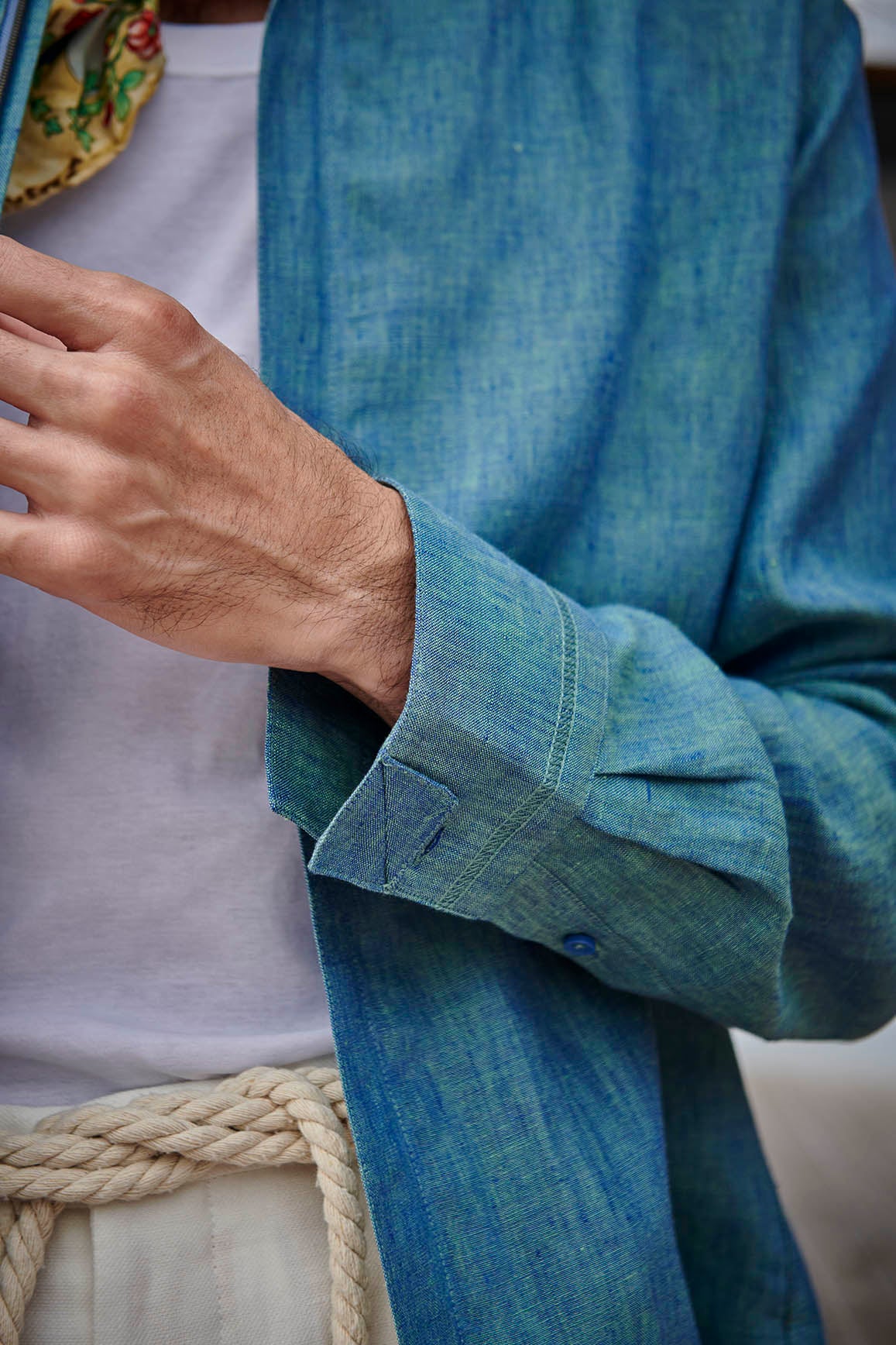 Porto -  Overshirt aus irischem Leinen